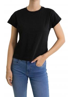 Maglia tinta unita girocollo Only